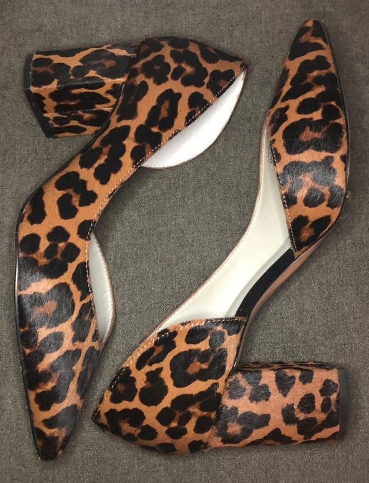 1 state leopard heels