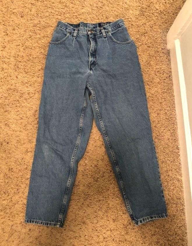 eddie bauer high waisted jeans