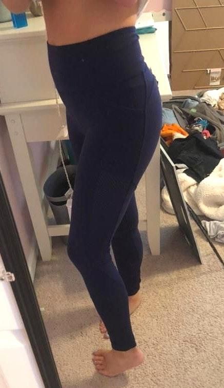 lululemon navy tights