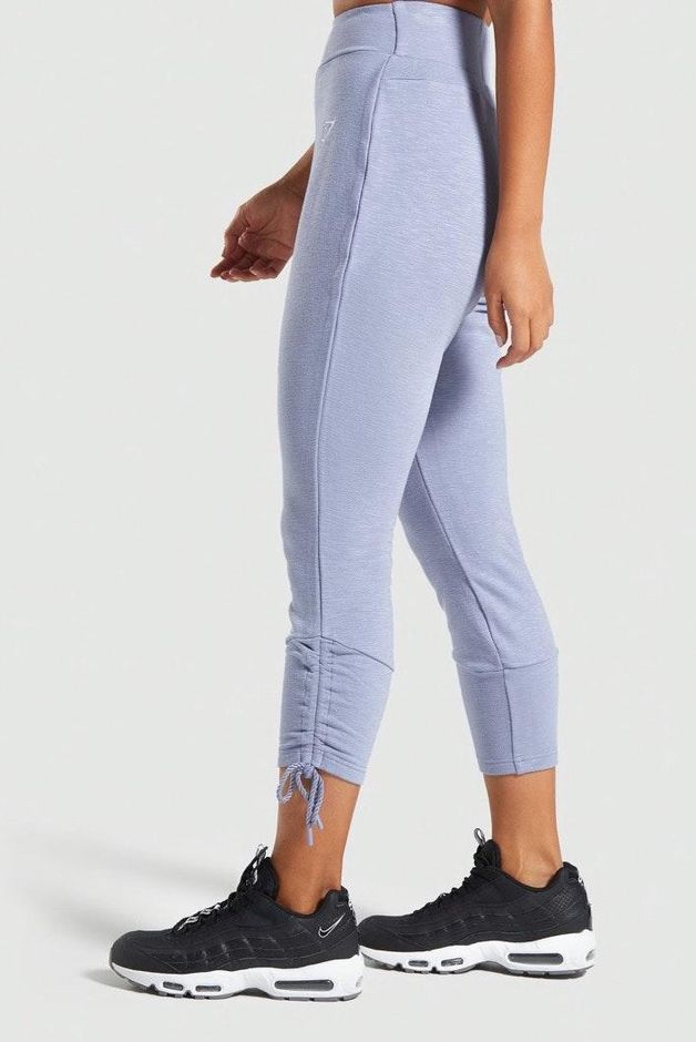 gymshark ruched slim fit joggers