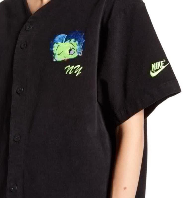 nike x olivia kim baseball jersey