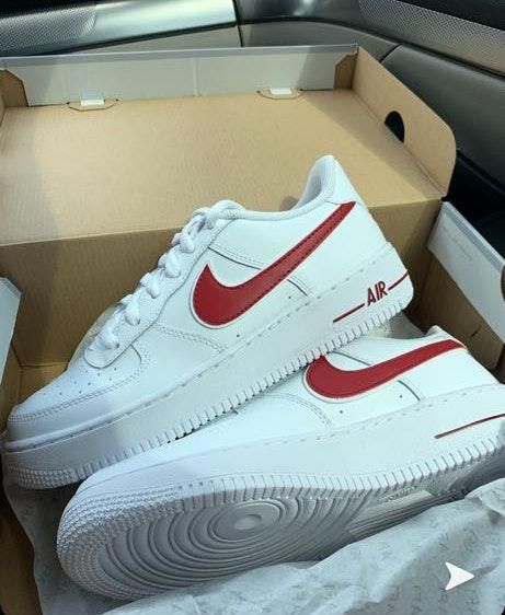 air force 1 low white gym red