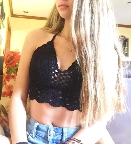 etsy crochet top