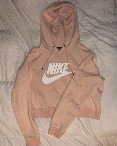 hoodie crop top nike