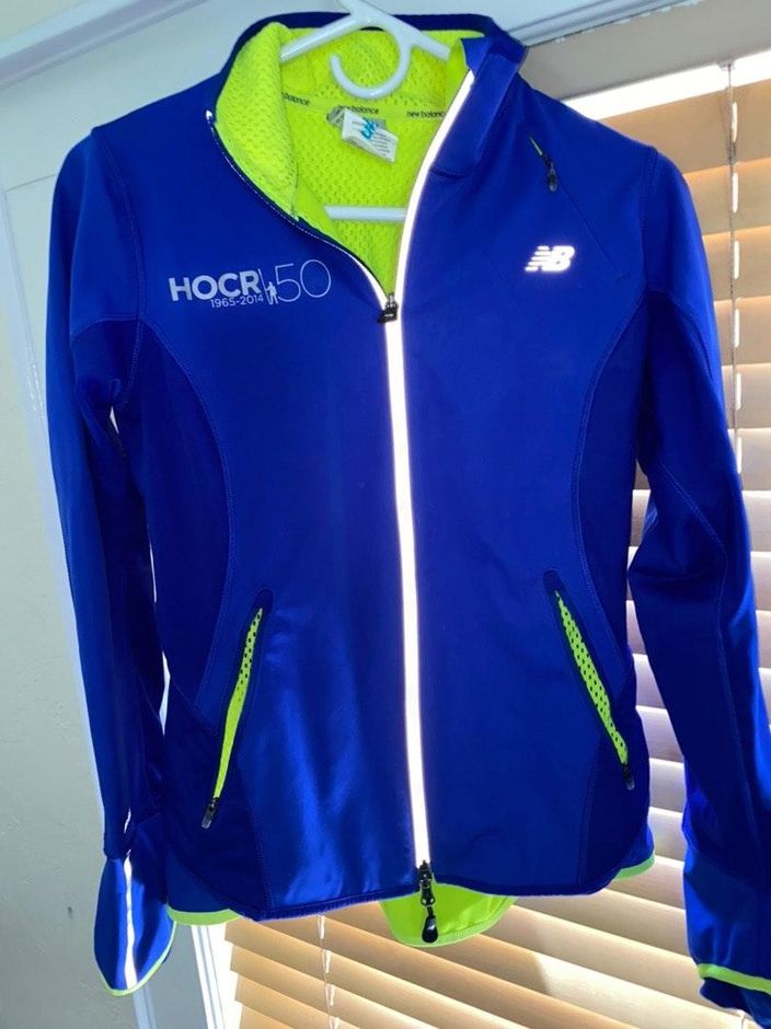 new balance running coat