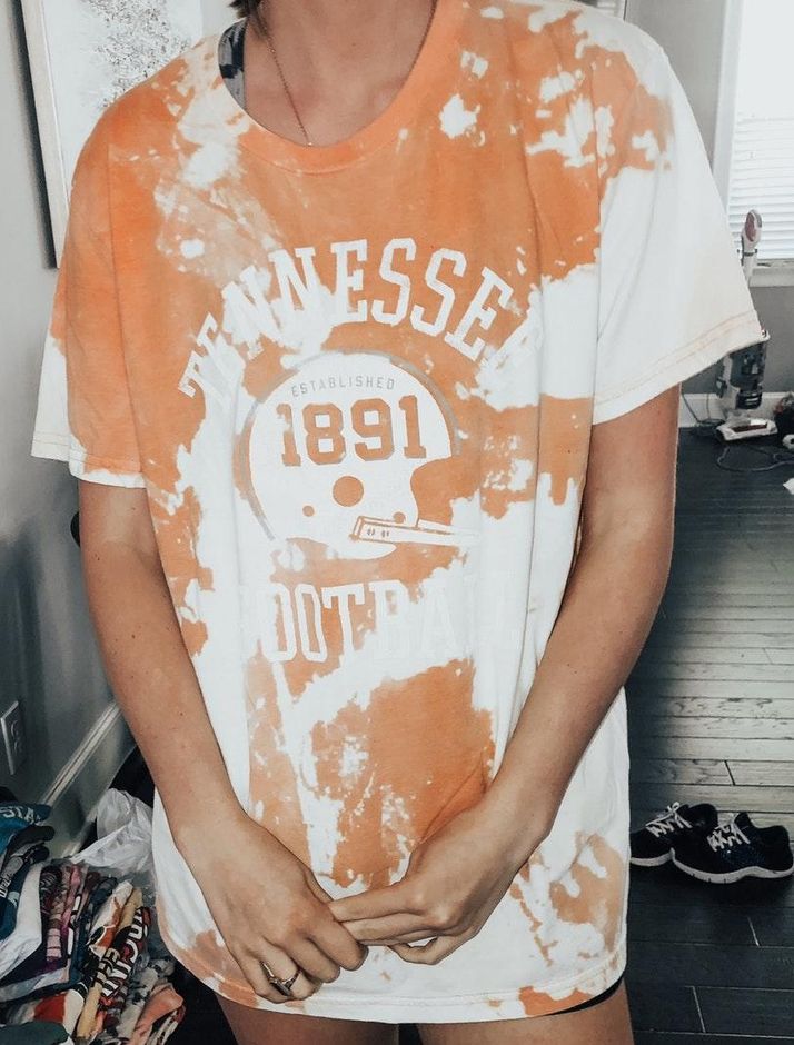 Bleached Vintage Tennessee Volunteers Long Sleeve T-Shirt