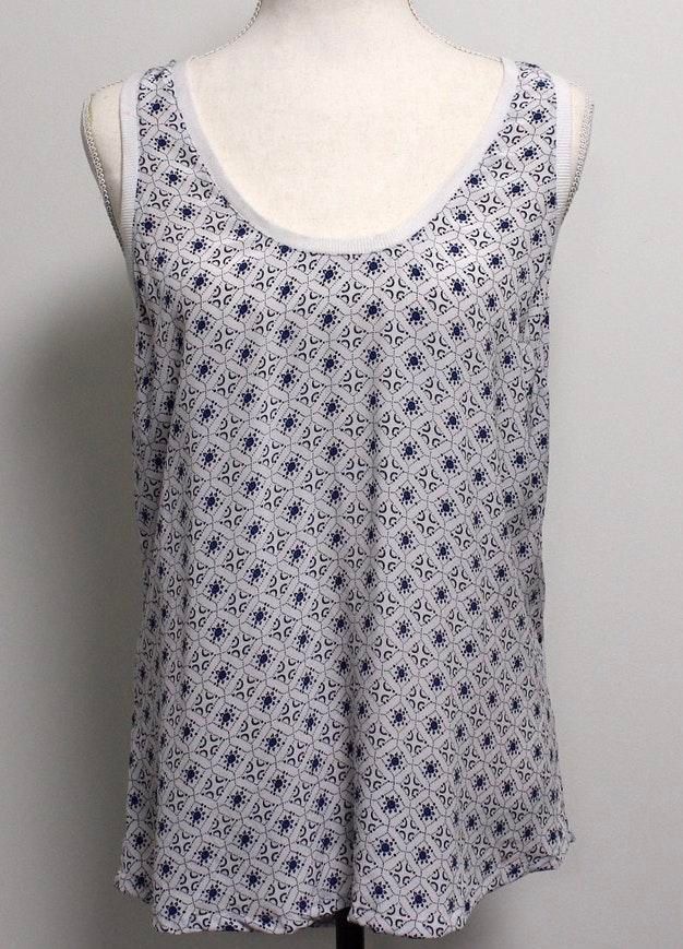 joie silk tank top
