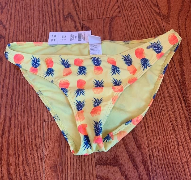 hollister pineapple bikini