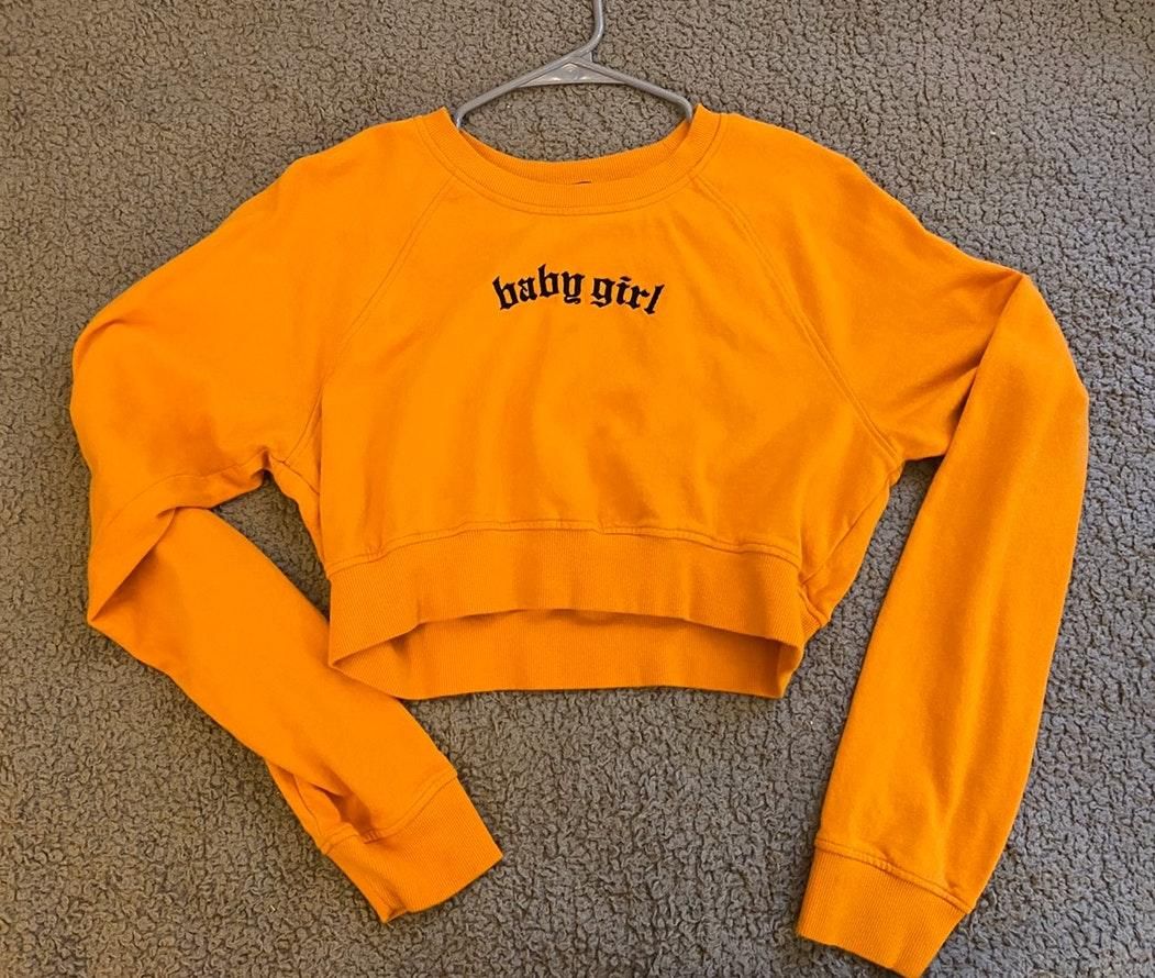 forever 21 baby girl crop top