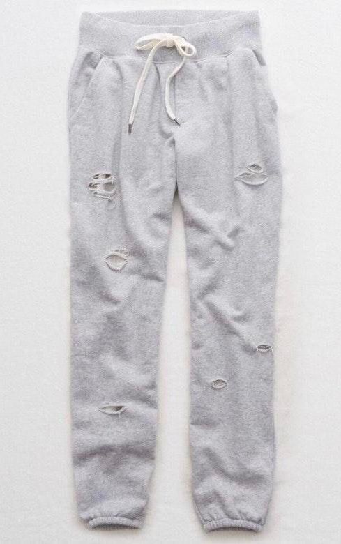 Aerie Distressed Joggers Shop, 54% OFF 