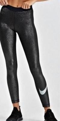nike black sparkle leggings