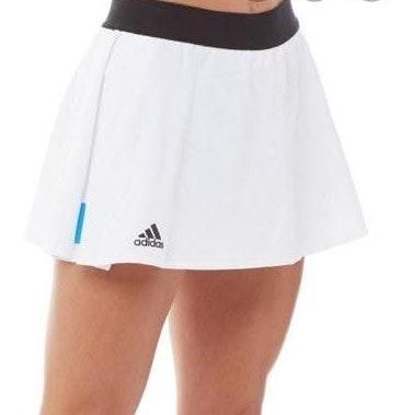 adidas white tennis skirt