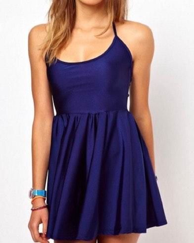 American Apparel Tricot Figure Skater Dress Curtsy