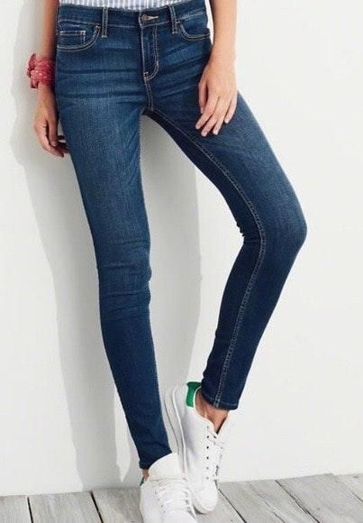 hollister womens skinny jeans