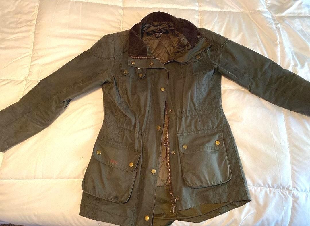 barbour army jacket