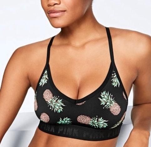 pineapple sports bra