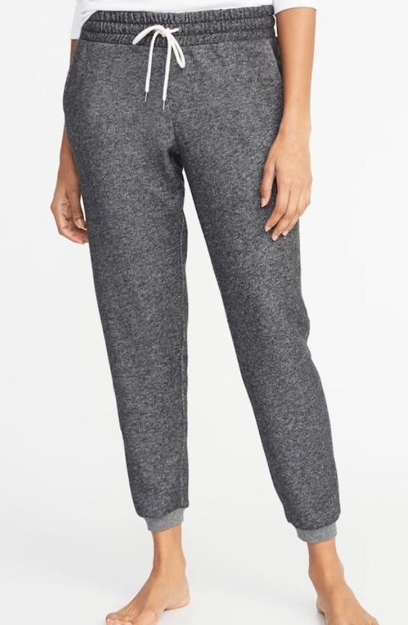 old navy french terry pants