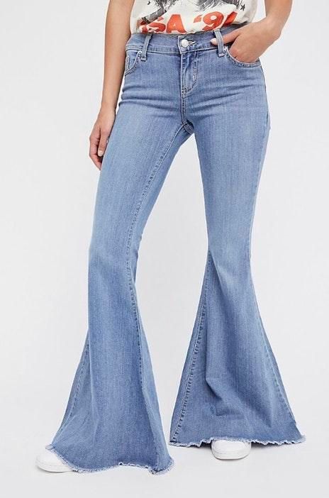 free people super flare jeans
