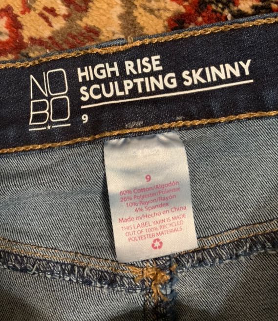 nobo high rise skinny jeans