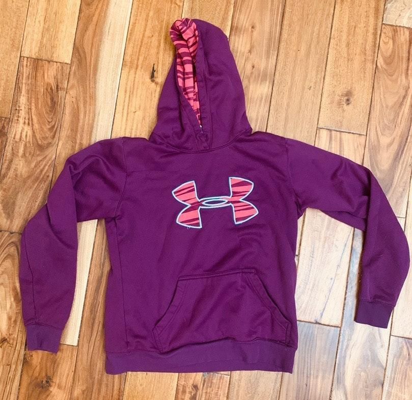 under armour purple hoodie