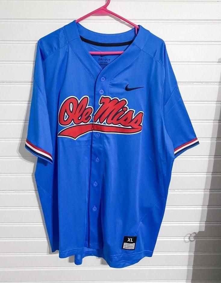 ole miss baseball jersey for sale