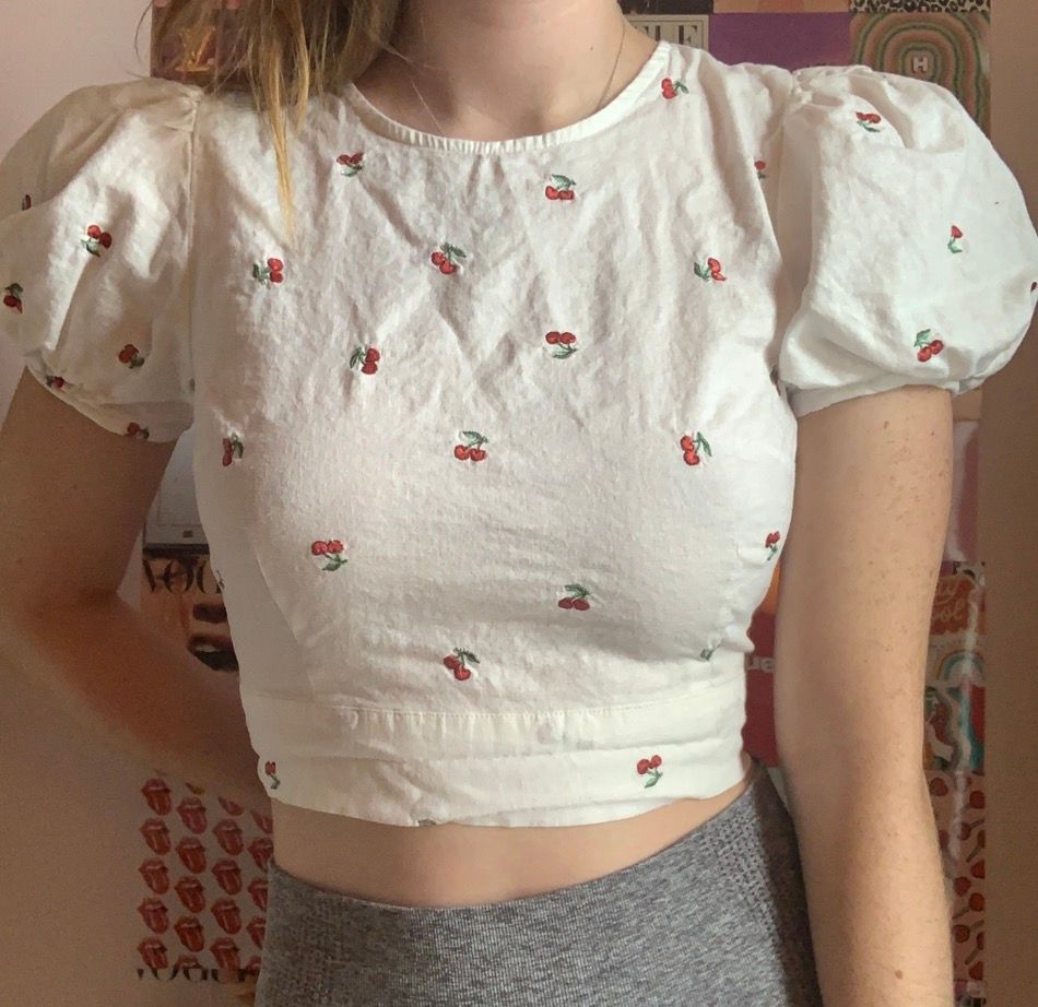 cherry crop top forever 21