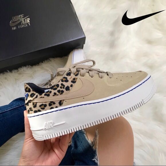 womens air force 1 sage low premium leopard