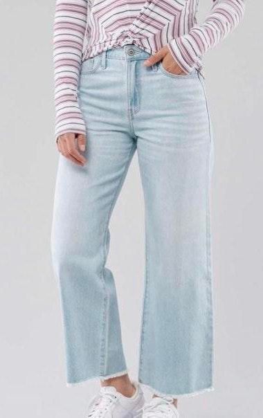 hollister wide leg jeans