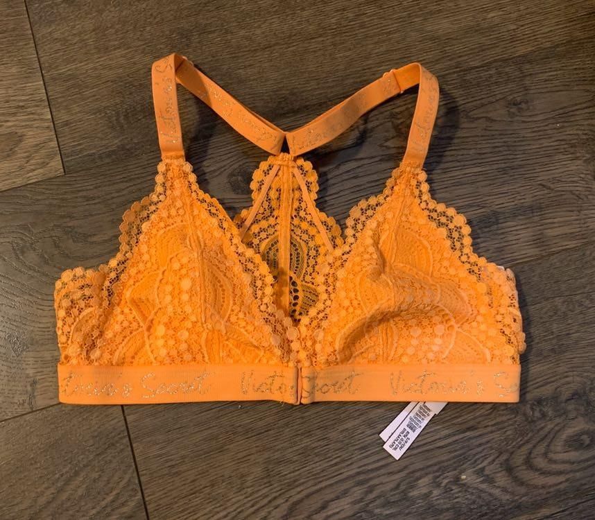 orange bralette