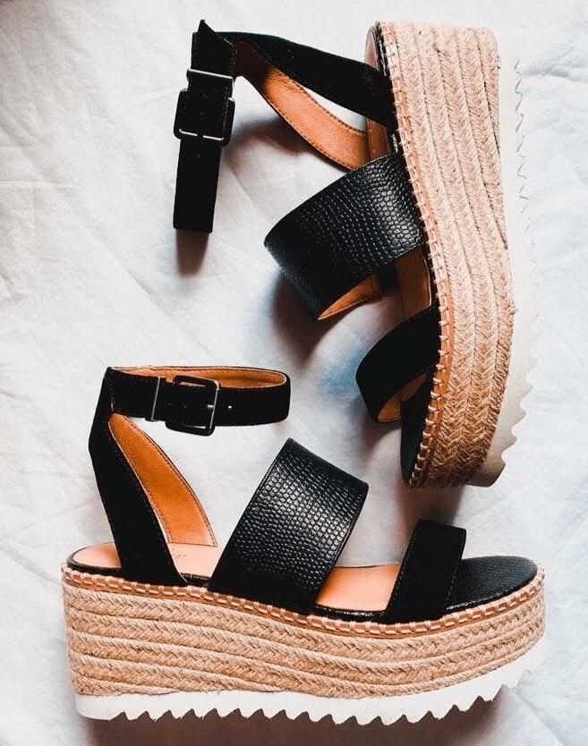 dsw wedge sandals