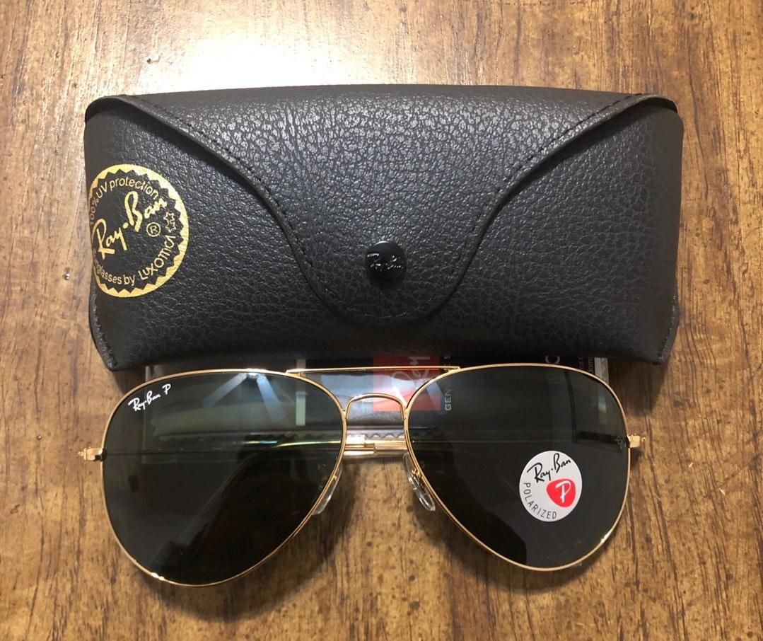 Ray Ban Aviator Polarized Rb3025 Curtsy