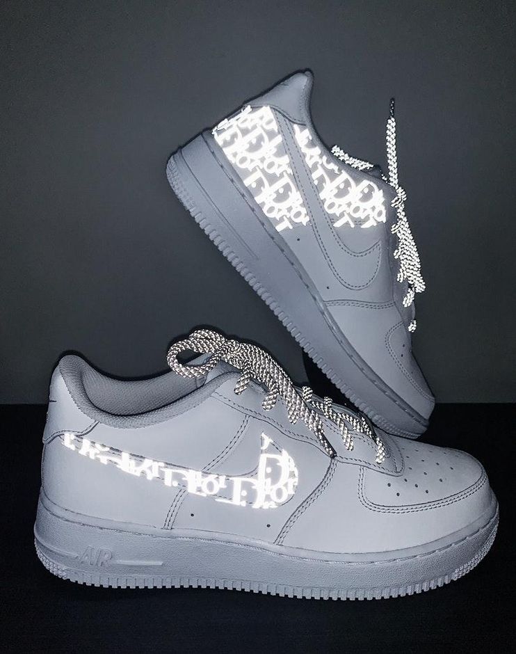 dior reflective air force