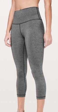 heathered grey lululemon leggings