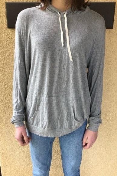 brandy melville gray hoodie