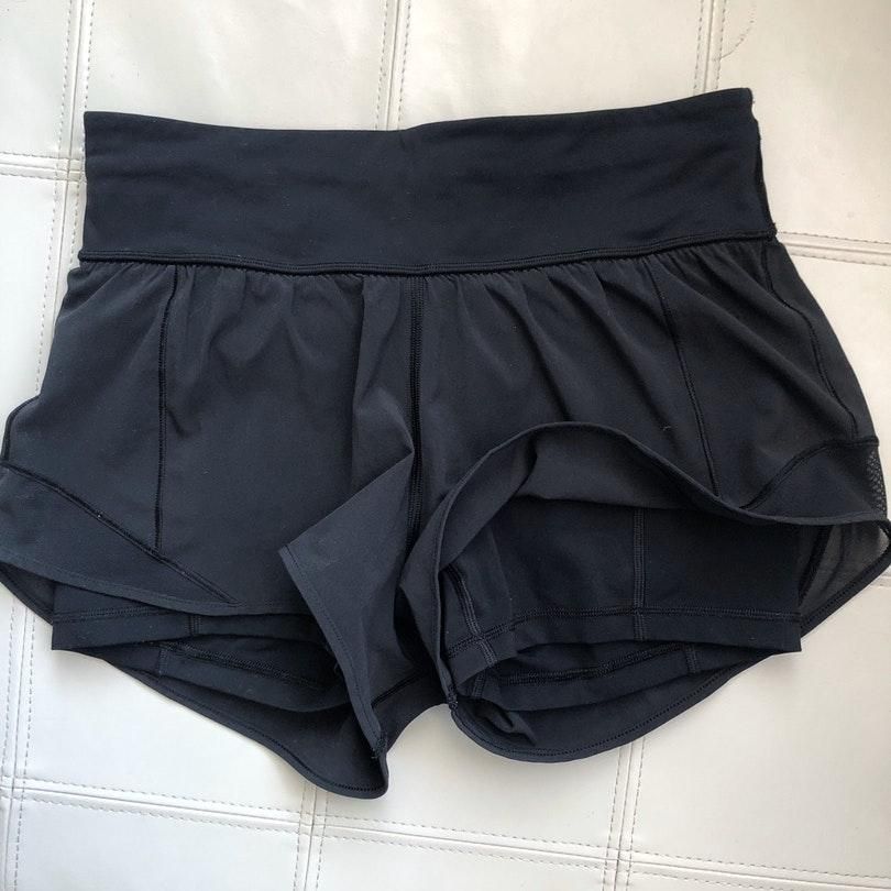 lululemon shorts with spandex underneath