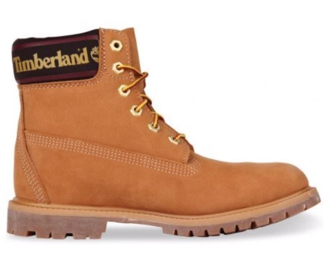 timberland 6 inch logo collar boot