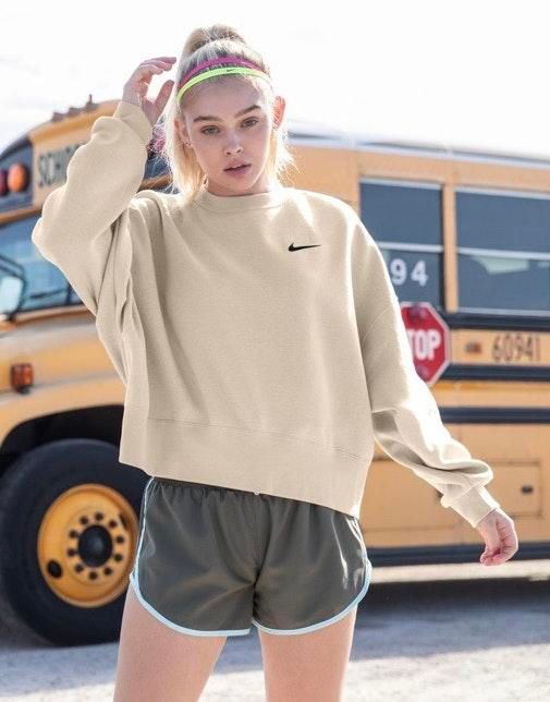 oatmeal nike crewneck