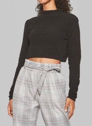 Wild fable cropped sweater Clearance