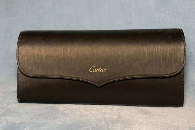 cartier sunglass case