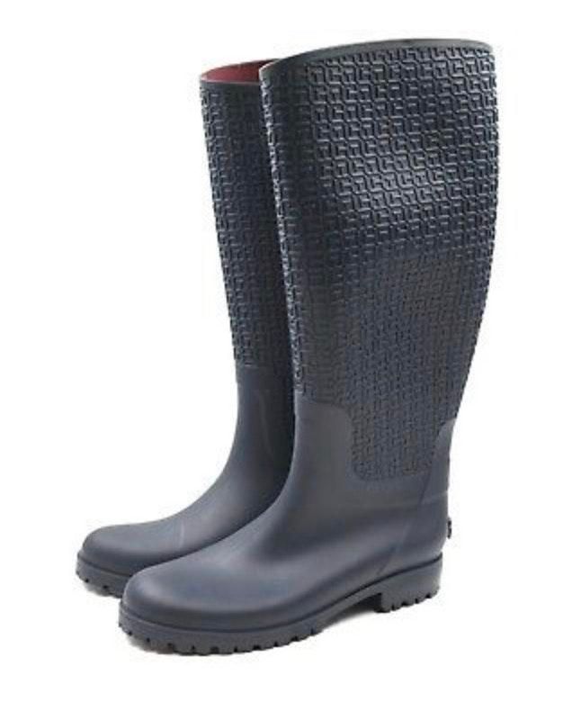 tommy hilfiger tall rain boots