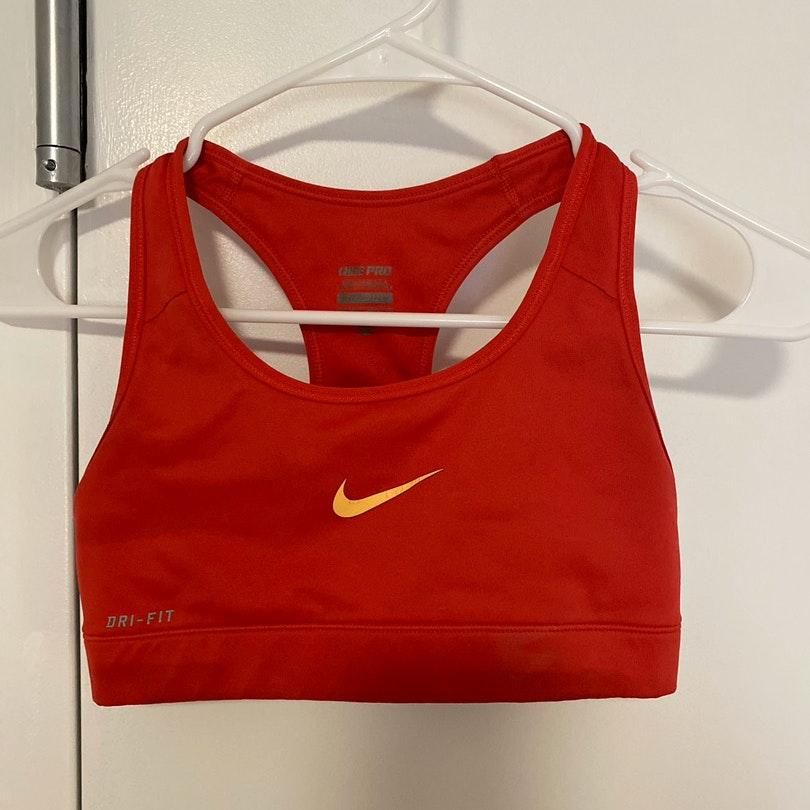 red nike bra
