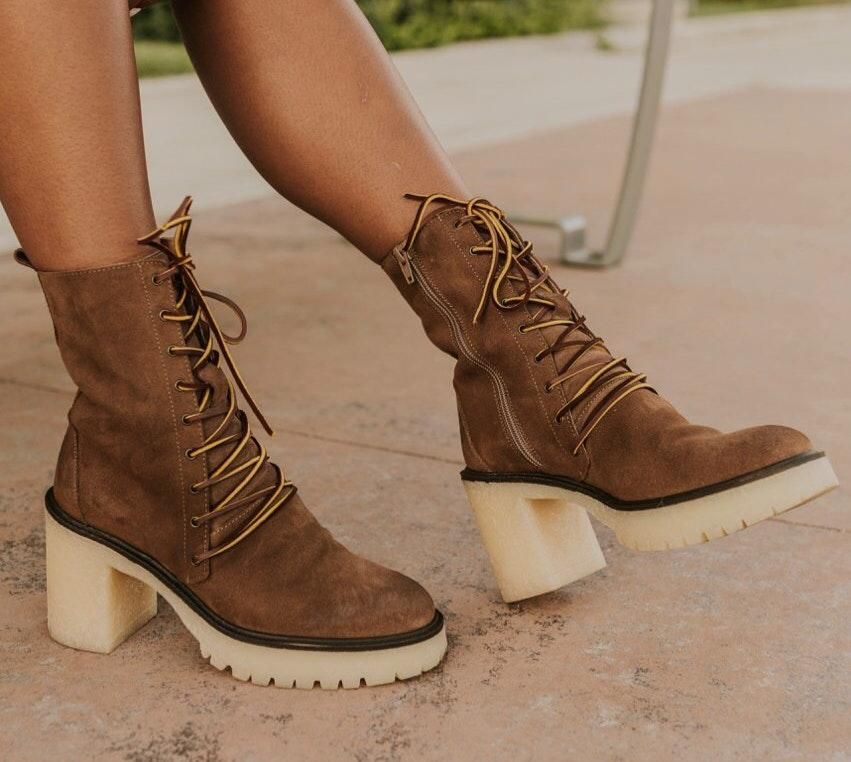 free people lace up boots