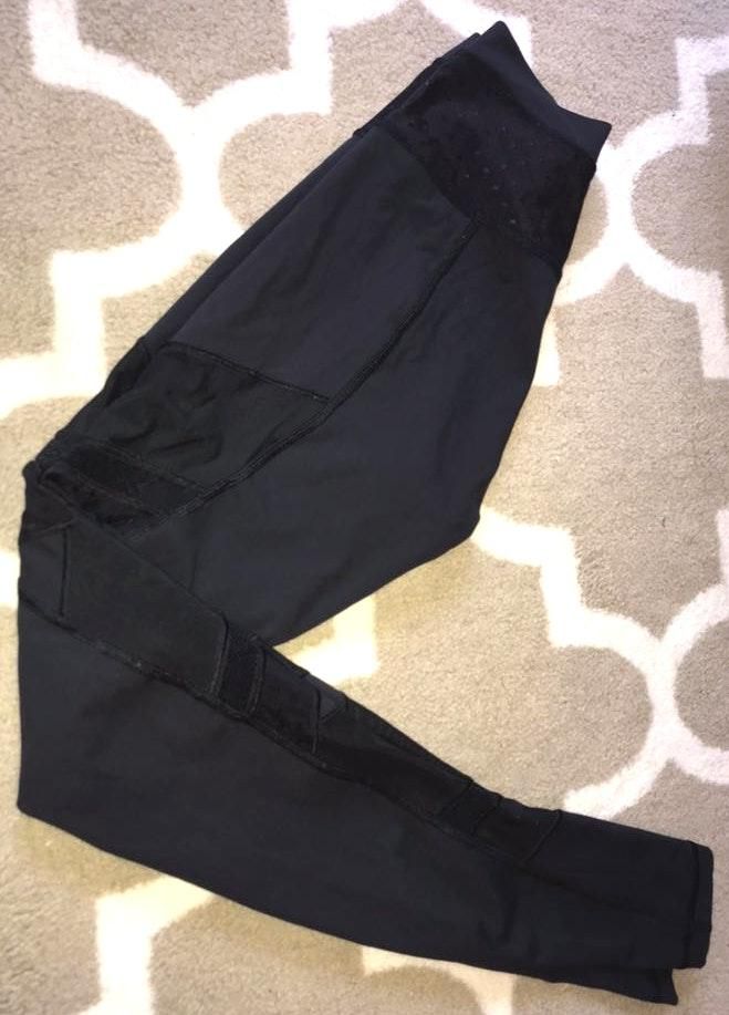 lululemon leggings with mesh sides