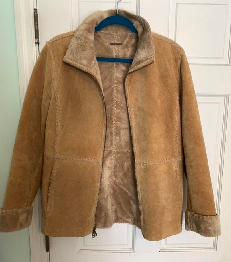 guess suede jacket