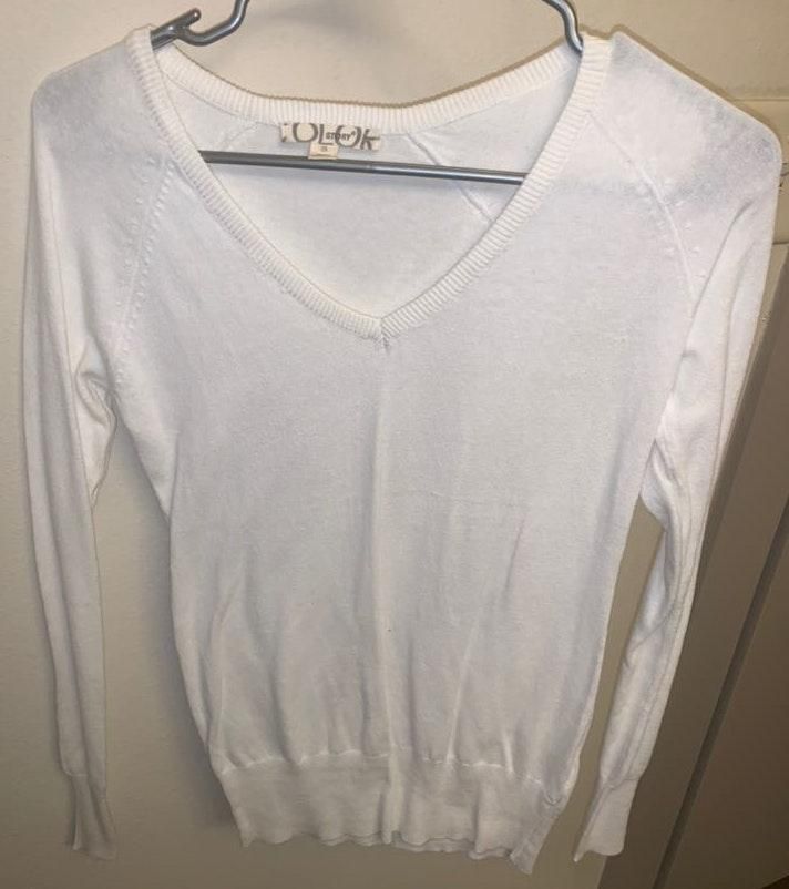 white long sleeve forever 21