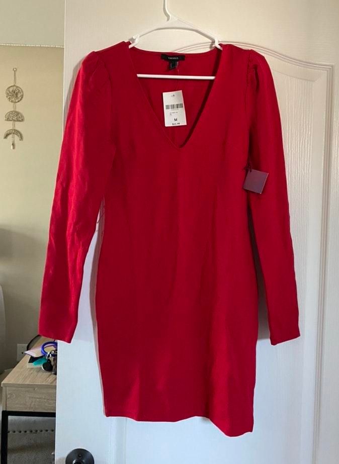 Red clothes forever 21 Clearance