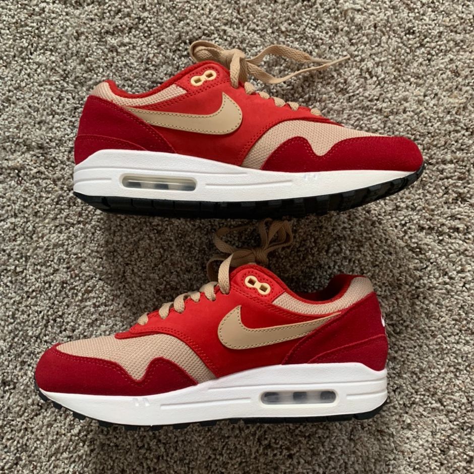 air max 1 premium retro red curry