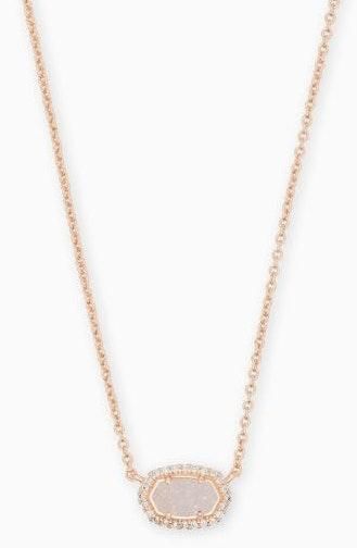 Kendra Scott Chelsea Rose Gold Pendant Necklace Curtsy - Kendra Scott Chelsea Pendant Necklace Rose Gold