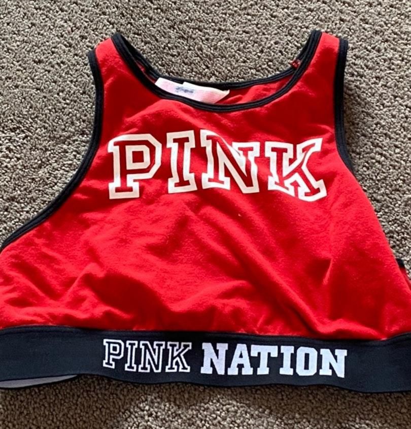 pink brand sports bra