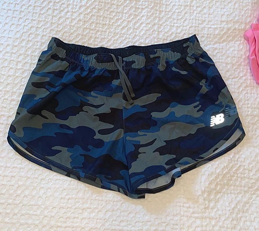 new balance camo shorts